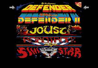 Скриншот игры Williams Arcade's Greatest Hits